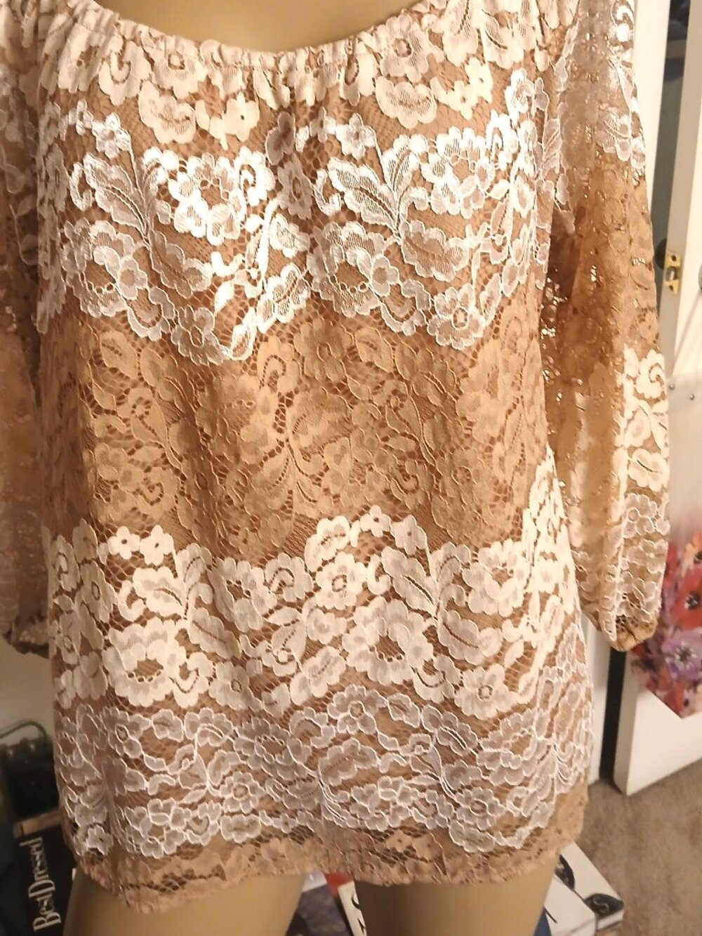 Soho JEANS Soft Lacy Blouse